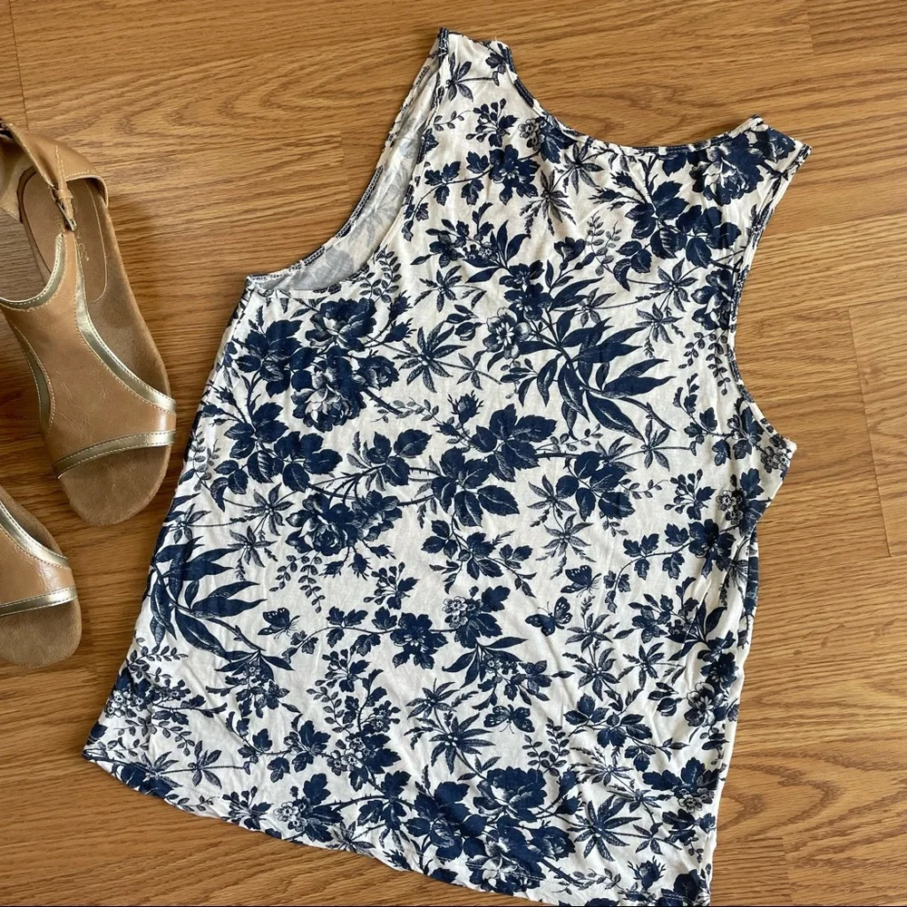 J. Crew Floral Tank Top✨